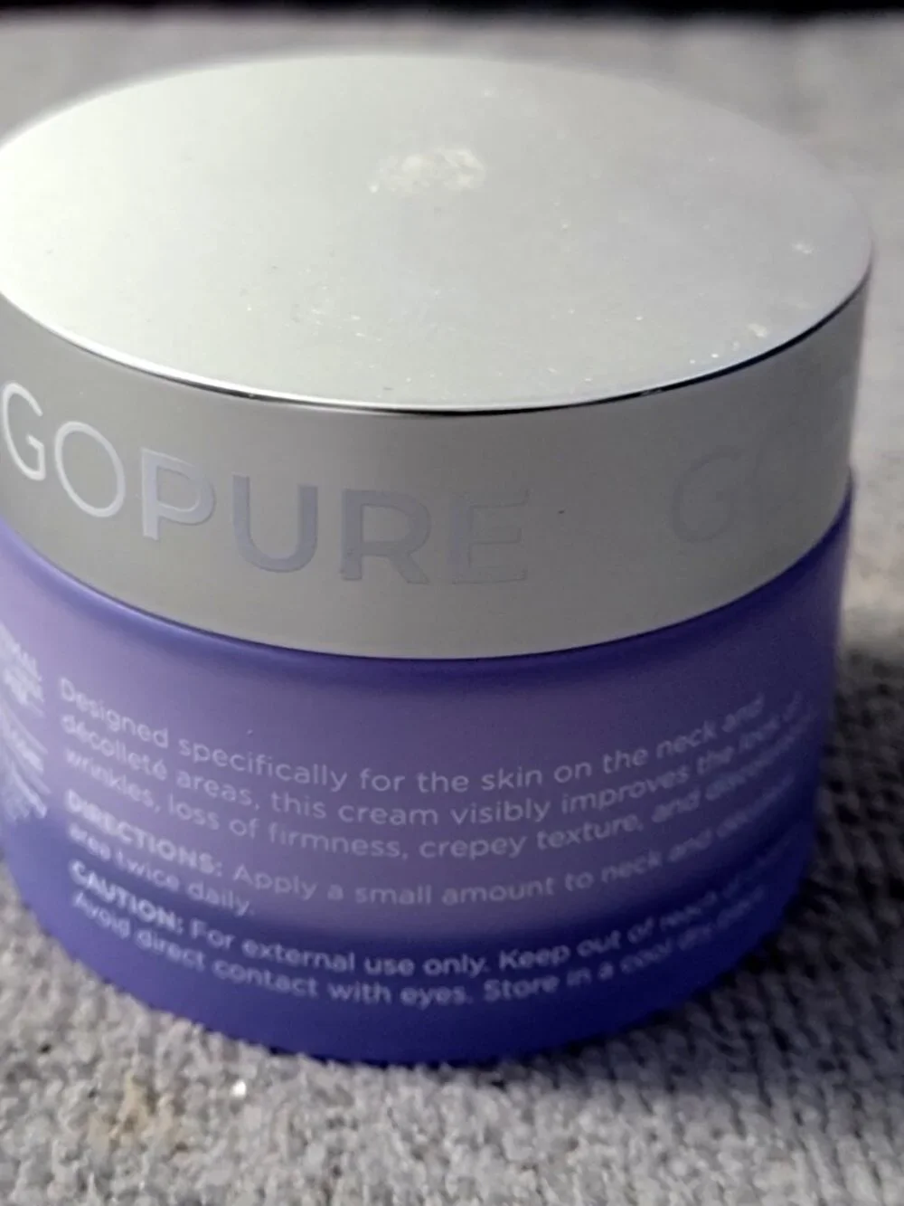 GoPure Tighten & Lift Neck Cream